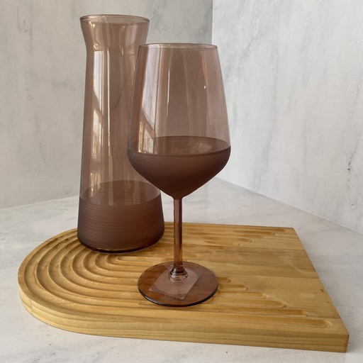 [MAT065/A] Verre A Pied Matte Amber 49 Cl