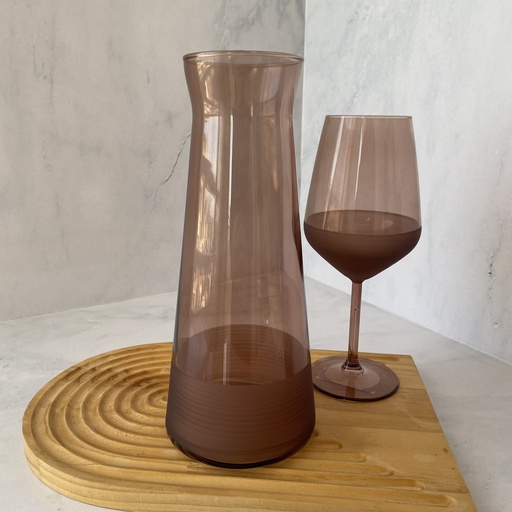 [MAT708/A] carafe 114.5 cl matte amber