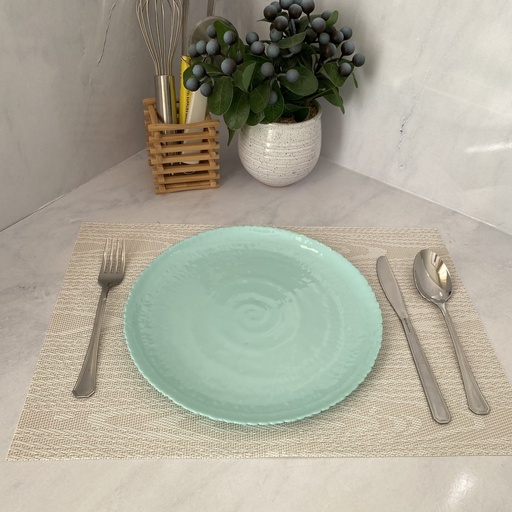[450101] Assiette pl  260 ammonite light turquoise *8325927*