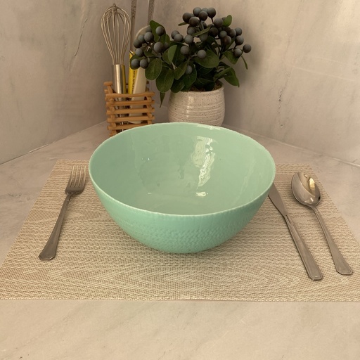 [P9927-] Salladier 23 ammonite turquoise *8344461