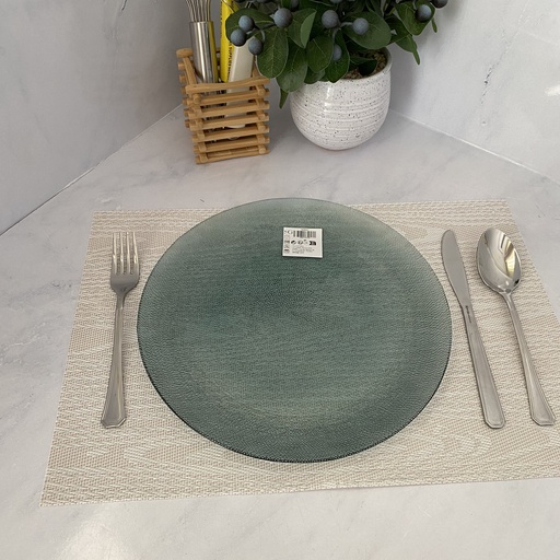 [529703] Palm Vert Assiette Plate