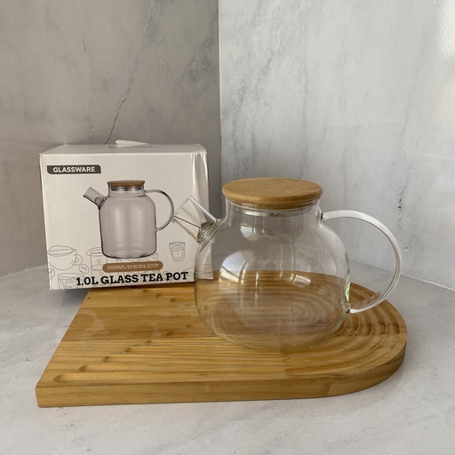 [PHM1000] Theiere en verre 1000 ml