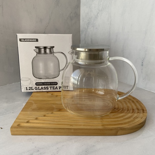 [PHM1200] Theiere en verre 1200 ml