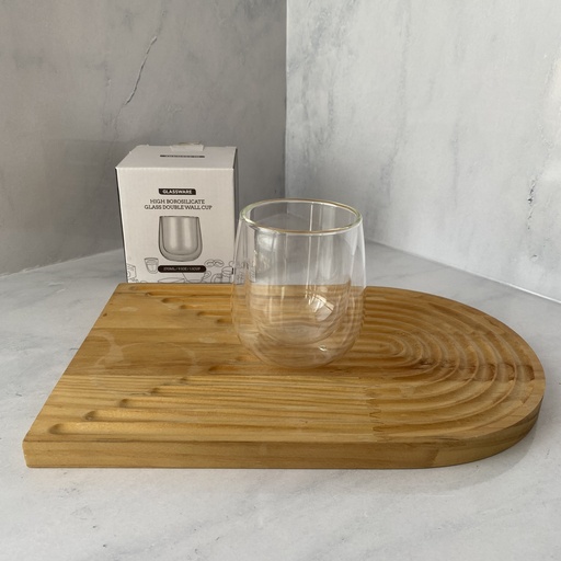 [DCD270] Tasse à double paroi, 270 ml,sans anse