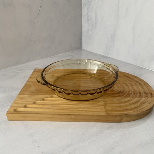 [APD580] Plat à tarte en verre  580 ml