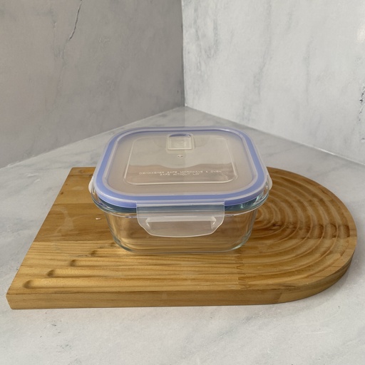 [LQ800SQ] Boite de conserv en verre carré 800 ml +cv