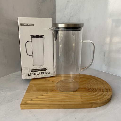 [XP1300PT] Broc en verre 1300 ml