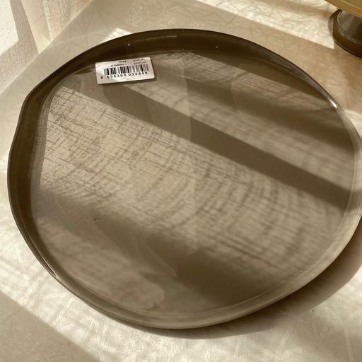 [14184] Istanbul Assiette Taupe 28Cm