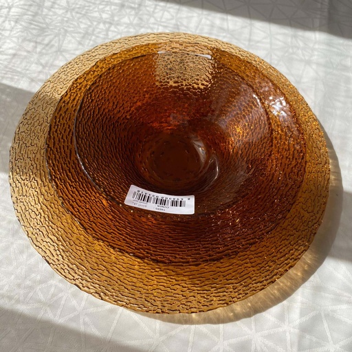 [14700] AK bol 21 CUNDA -TRANSPARENT AMBER