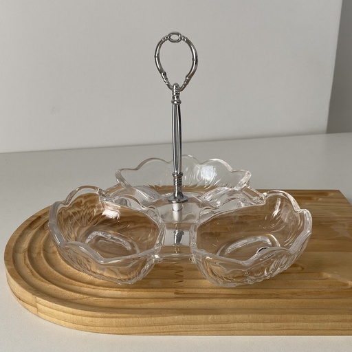 [CE.LAL.031] 21*4*21CM LALE CENTRE PIECE AVEC POIGNEE