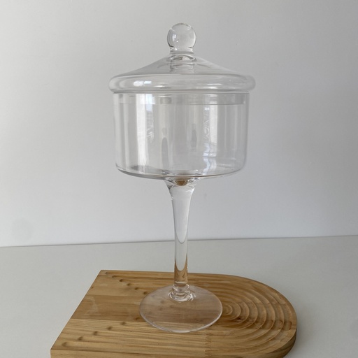[ST.LOV.152] 17*37cm love pot à biscuits a pied