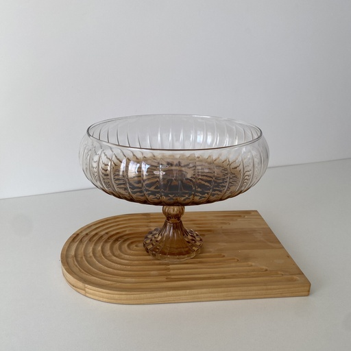 [LN.SCN.024.51.001] Linea Coupe Sur Pied Ambre Moyenne