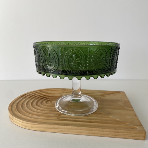 [FL.IFD.100.001] Fleur Delis Coupelle Sur Pied Verte