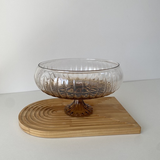 [LN.SCN.024.51.0031] Linea Coupe Sur Pied Ambre Petite