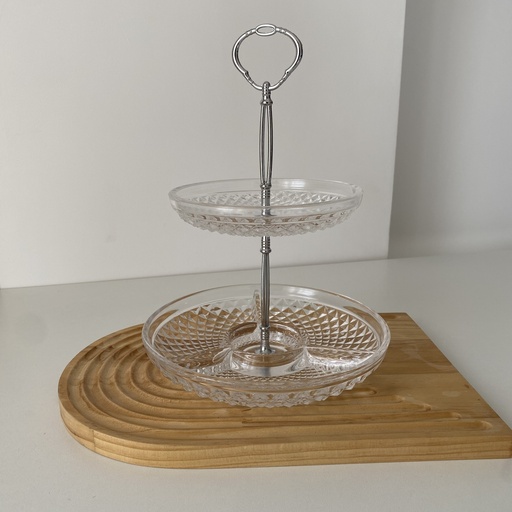 [SN.KRE.061] 19*26 cm espina porte gateaux 2 itage