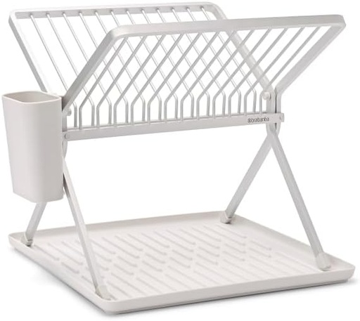 [139383] Egouttoir à vaisselle pliable Sinkside Gris Clair