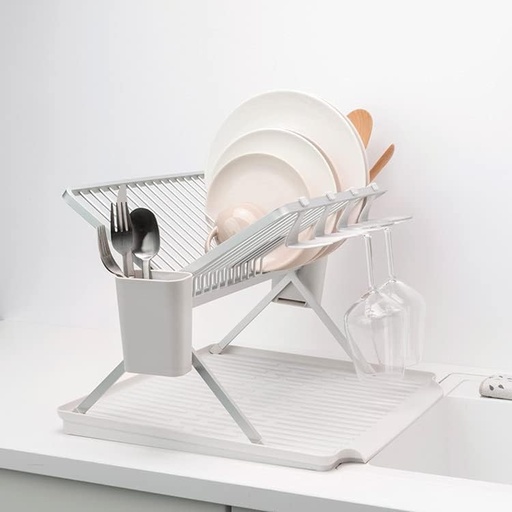 [139444] Sinkside Egouttoir à vaisselle pliable large 