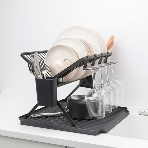 [139482] Sinkside Egouttoir à vaisselle pliable large 