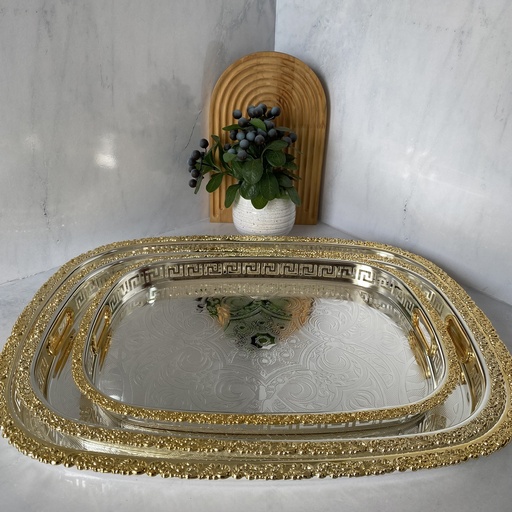 [S741] PLATEAU 3 PCS 