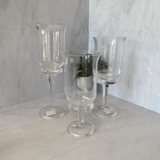 [VA.RVA.004 - VA.RVA.003 - VA.RVA.002] PACK RIVA - Vase A Pied Riva Grand - Vase A Pied Riva Moyen - Vase A Pied Riva Petit