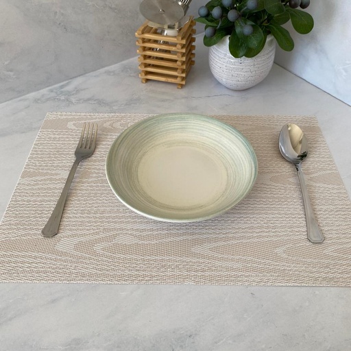 [GBSEO20CKM38116] Assiette Creuse Verte 20Cm