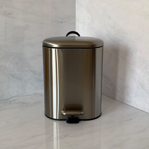[104931-006] Poubelle rectangulaire-ovale 5 L à fermeture douce