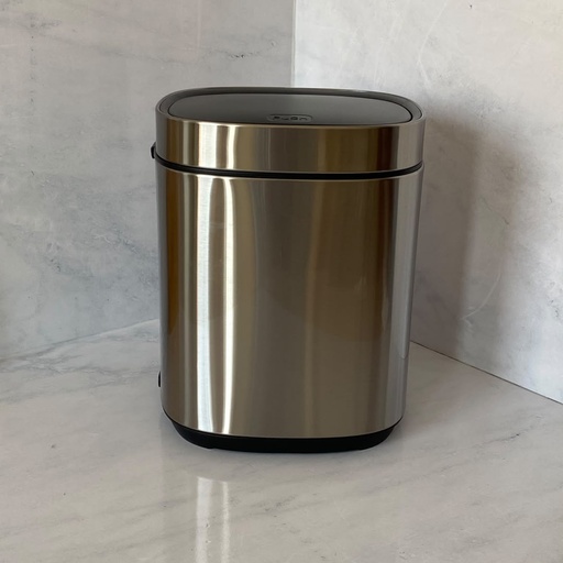 [109942-002] Poubelle Push Dida Inox 8L